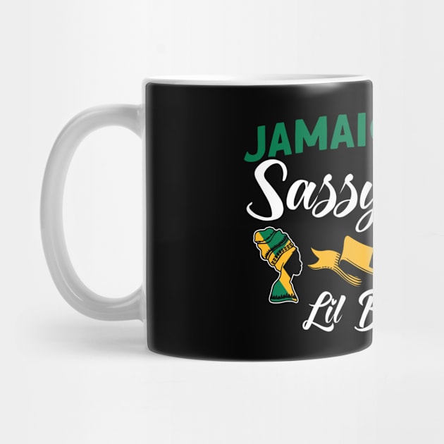 Jamaican Girl Sassy Saucy And Bossy Jamaican Roots by Toeffishirts